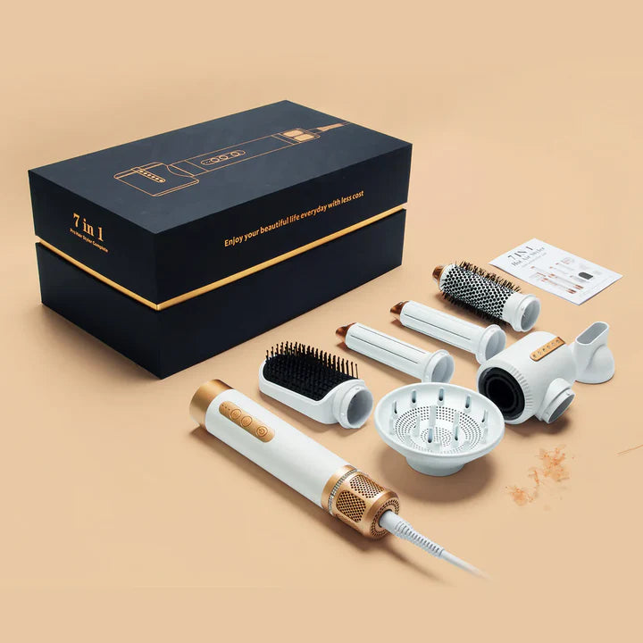 Kailux© Premium 7-in-1 Hair Styler | Automatic Curling & Multi-Styling Tool